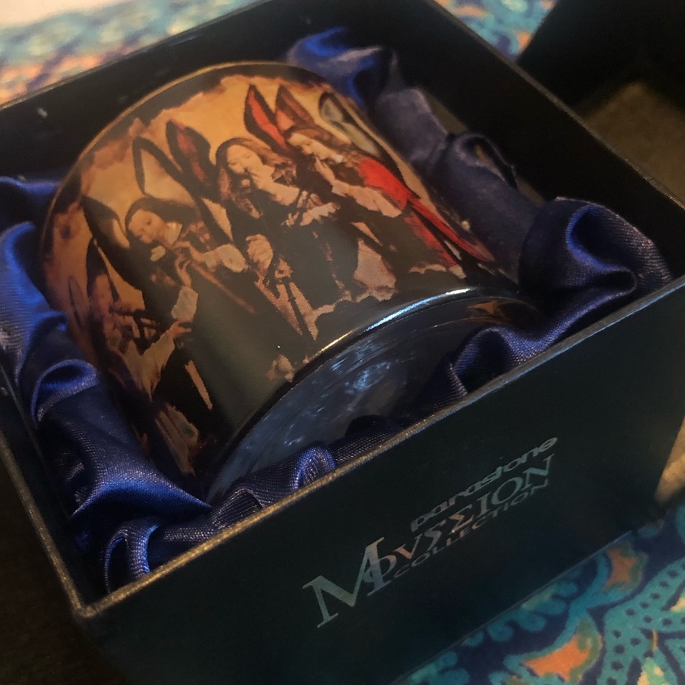 Singing Angels votive & tea light w gift box